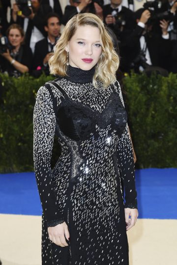 Lea Seydoux wears Chopard at the Metropolitan Museum of Art’s annual Costume Institute Gala (Photo by Karwai Tang/WireImage)