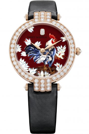 Premier Rooster Automatic watch by Harry Winston