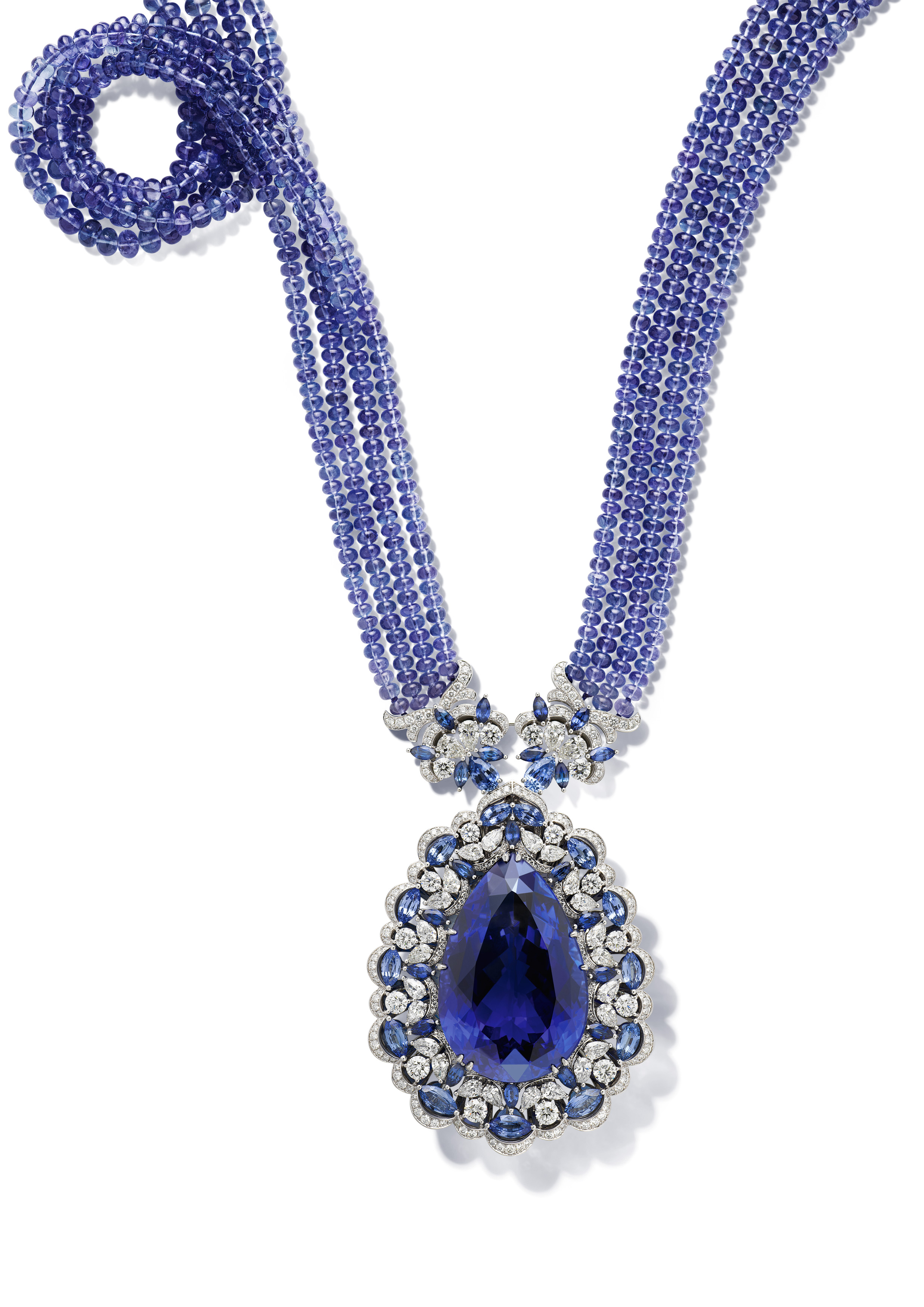 Chopard necklace set with brilliant-cut 